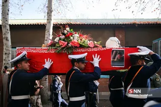 نشییع پیکر امیر سرتیپ دوم خلبان شهید محمدرضا رحمانی