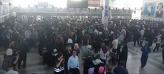 ثبت تردد بیش از ۱۲۷ هزار نفر از مرز مهران در یک شبانه‌روز