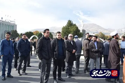 دانشگاهیان دانشگاه کردستان به منظور محکومیت اغتشاشات اخیر راهپیمایی کردند + عکس
