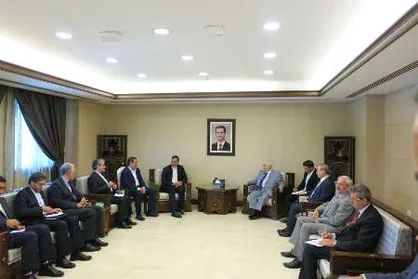 جابری انصاری با وزیر خارجه سوریه دیدار کرد