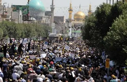 برنامه&zwnj;های حرم امام رضا (ع) در روز ۲۲ بهمن