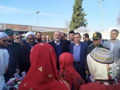ساخت جایگاه سوخت فرودگاه کلاله با حضور وزیر کشور آغاز شد