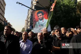 تشییع پیکر ۱۳۵ شهید گمنام دفاع مقدس