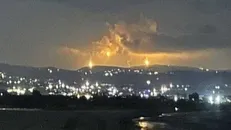 حمله موشکی گسترده از لبنان به فلسطین اشغالی + فیلم