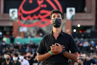 مراسم خیمه سوزان عاشورا در میدان امام حسین (ع)