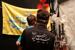 هشتمین شب عزاداری محرم در محله بی‌سیم