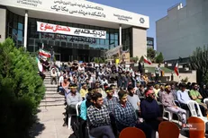 برگزاری اجتماع بزرگ مهدی یاران در دانشگاه خواجه نصیر+فیلم و عکس