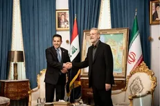 تأکید لاریجانی و همتای عراقی بر توسعه همکاری‌های اقتصادی و امنیتی