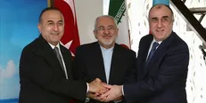 ششمین نشست سه جانبه وزرای خارجه ایران، ترکیه و آذربایجان در استانبول