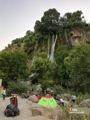 آبشار زیبای بیشه لرستان