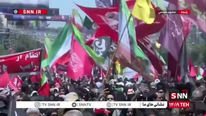 خیابان امام رضا (ع) چشم&zwnj; به&zwnj; راه پیکر رهبر شهید