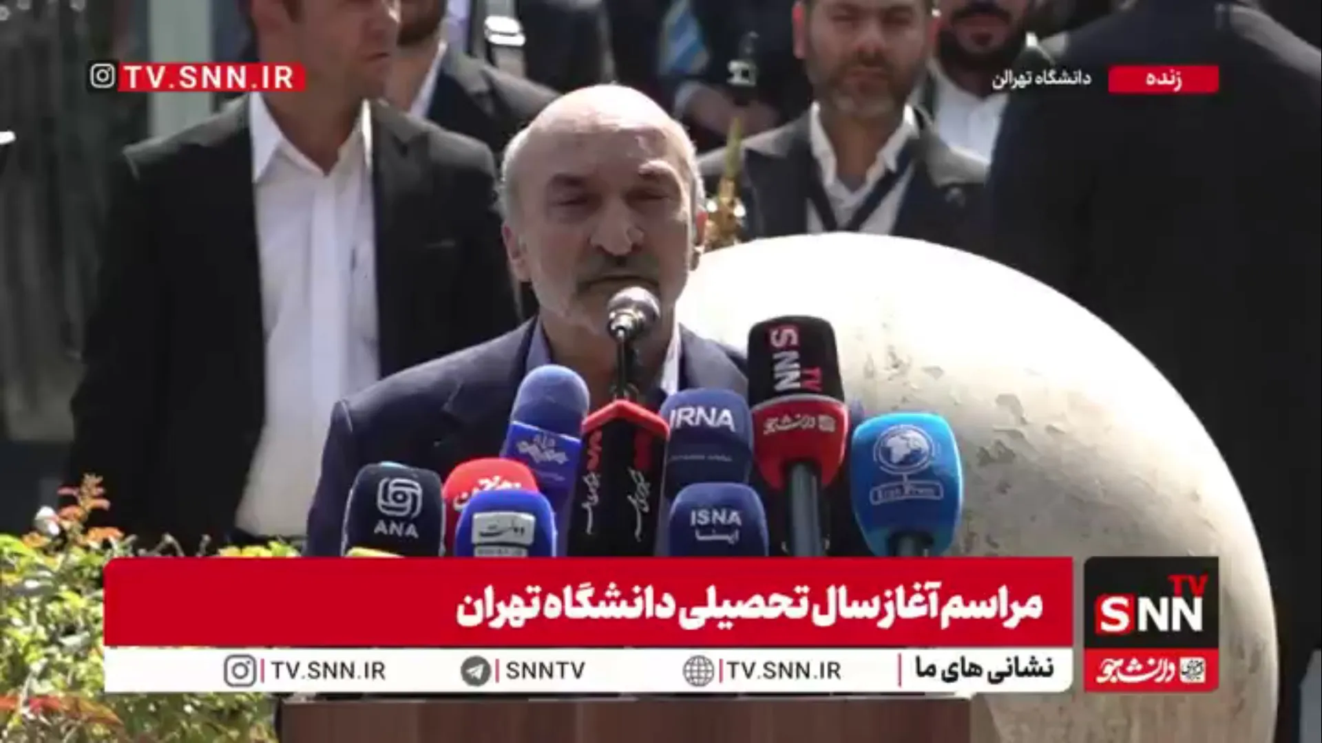 امید: دانشگاهیان سرلوحه و نمونه بارز وطن‌پرستی و تلاش برای ارتقای میهن هستند