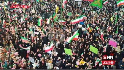 مطالبه قاطع اردبیلی&zwnj;ها برای اخراج آمریکا از منطقه در چهل و نهمین شب حضور حماسی + فیلم