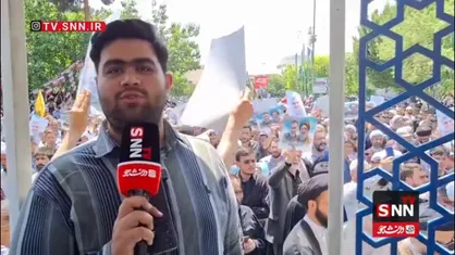 خروش قم در سوگ شهیدان / فریاد &laquo;مرگ بر اسرائیل&raquo; تا حرم حضرت معصومه پیچید