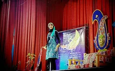 نقل «بیژن و منیژه» از سوی نوجوان کرمانشاهی در جشنواره قصه‌گویی