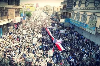 تظاهرات گسترده در استان &laquo;صعده&raquo; علیه متجاوزان سعودی