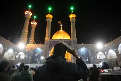 مراسم احیای شب نوزدهم ماه مبارک رمضان در حرم حضرت معصومه (س)
