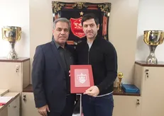 دیدار باقری با سرپرست باشگاه پرسپولیس