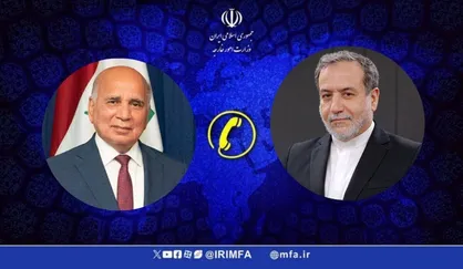 تماس تلفنی وزرای امور خارجه ایران و عراق در خصوص وضعیت بحرانی غزه