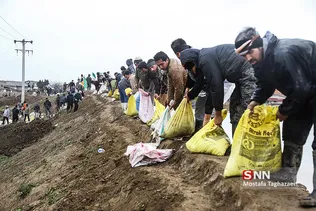 پنجمین روز امداد رسانی به سیل زدگان روستای آق قلا