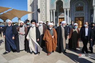 تشییع پیکر آیت‌الله صافی گلپایگانی(ره) 