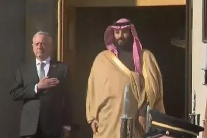 محمد بن&zwnj;سلمان با وزیر دفاع آمریکا دیدار کرد