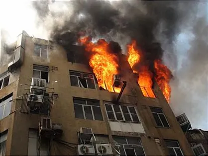 فیلم/ آتش زدن پست بانک در کرمانشاه