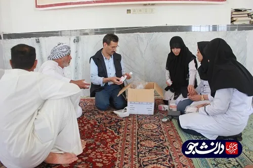 حضور ۳ تیم پزشکی در مناطق سیل زده خوزستان