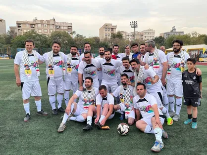 فوتبال هم به کمک لبنان آمد + فیلم و عکس