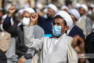 اجتماع حوزویان در محکومیت کشتار شیعیان افغانستان