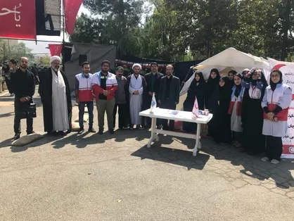کانون هلال احمر دانشگاه آزاد کرج در ایستگاه&zwnj;های سلامت خدمات رایگان پزشکی ارائه می&zwnj;کند