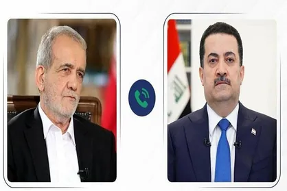 تماس تلفنی السودانی با پزشکیان و آمادگی عراق برای ارائه کمک پزشکی
