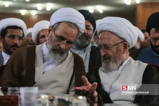 حضرت آیت الله سبحانی و ایت الله اعرافی