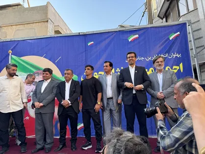 استقبال از نایب&zwnj;قهرمان مسابقات جهانی کشتی آزاد