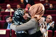 گردهمایی حامیان جمال خاشقجی در استانبول