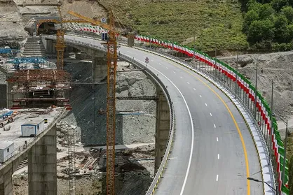 تکمیل ۱۵ کیلومتر از آزادراه تهران-شمال تا شهریور امسال