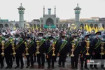 مراسم نمادین استقبال از ورود کاروان حضرت معصومه(س) به قم