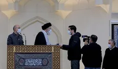 تقدیم هدیه رهبر معظم انقلاب به قهرمان گنبدی/ تقدیر رهبر فرزانه انقلاب از مبین نعمتی