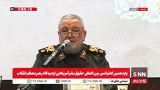 سردار جباری: در دفاع مقدس 12 روزه دستگا‌ه‌های اطلاعاتی ما ۱۲۳ نفر از سر شبکه سلطنت‌طلب‌ها را تحت عنوان گارد جاویدان شناسایی و دستگیر کردند + فیلم