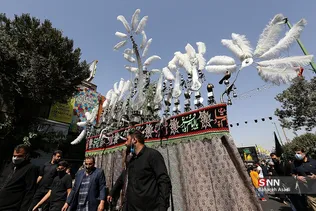 پیاده روی جاماندگان اربعین حسینی(ع) در تهران