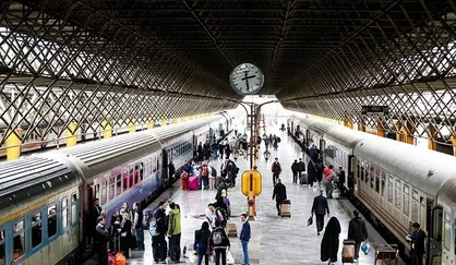 حریق در قطار تهران ـ مشهد
