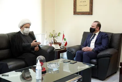 دبیرکل مجمع جهانی تقریب مذاهب اسلامی با وزیر فرهنگ لبنان دیدار و گفتگو کرد