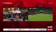 شادی مردم مکزیک پس از قطعی شدن صعود تیم ملی کشورشان به مرحله بعد جام جهانی/ مکزیک ۱ - ۰ کره جنوبی