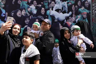 همایش شیر خوارگان حسینی در مصلای تهران