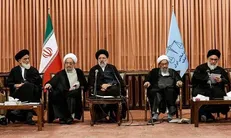 نشست هم اندیشی مسئولان عالی ادوار دستگاه قضا با حجت الاسلام رئیسی