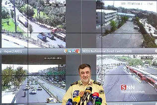مراسم افتتاحیه مرکز فرماندهی و کنترل هوشمند ترافیک