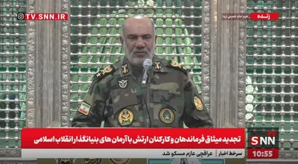 امیر نعمتی: شعار &laquo;ارتش فدای ملت&raquo; از ۲۸ فروردین ۵۸ شروع شده/ ارتش در بهترین وضعیت آمادگی قرار دارد+فیلم