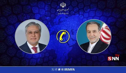 گفتگوی تلفنی عراقچی و اسحاق دار درباره روابط دوجانبه و تحولات منطقه&zwnj;ای