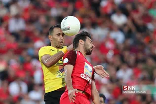 برتری دو بر صفر سپاهان مقابل پرسپولیس
