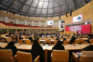 مراسم بزرگداشت روز زن با حضور رئیس جمهور